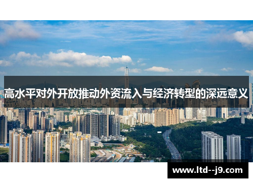 高水平对外开放推动外资流入与经济转型的深远意义